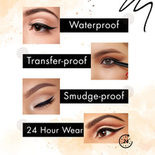 Carica l&#39;immagine nel visualizzatore di Gallery, Rimmel London ScandalEyes Exaggerate Eye Definer, Matita Occhi Automatica Waterproof a Lunga Durata dal Colore Intenso e Tratto Ultra Preciso, 001 Intense Black - 0.35g