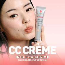 Carica l'immagine nel visualizzatore di Gallery, Erborian - CC Crème alla Centella Asiatica - Crema Viso Illuminante ad Alta Definizione e Trucco - Protezione Solare SPF