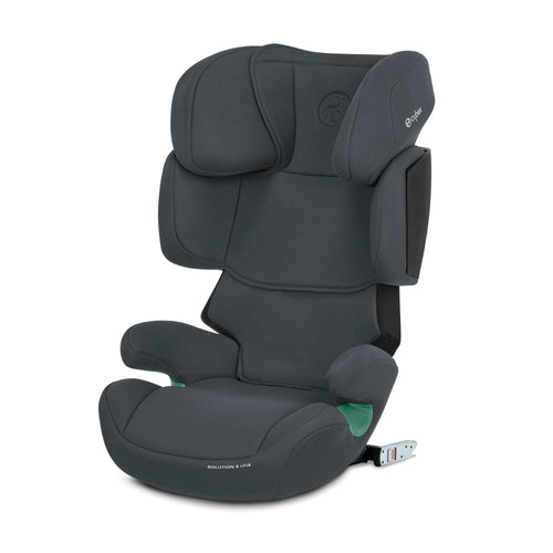 CYBEX Silver Seggiolino Auto per Bambini Solution X i-Fix, Per Auto Con e Senza ISOFIX, Per Bambini da circa 3 a 12 Anni (100 - 150 cm), Da 15 a 50 kg circa, Cobblestone Grey