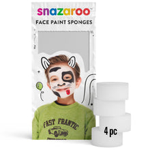 Carica l'immagine nel visualizzatore di Gallery, Snazaroo – Spugne Circolari ad Alta Densità per la Pittura del Viso e Corpo, Aquacolor e il Trucco
