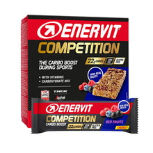 Carica l'immagine nel visualizzatore di Gallery, Enervit, Competition Bar Red Fruit, Barrette Energetiche, Apportano 22 Grammi di Carboidrati, Gusto Frutti Rossi, Enervi