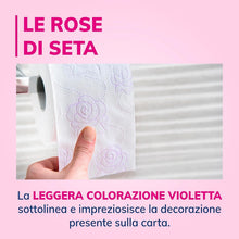 Carica l'immagine nel visualizzatore di Gallery, Foxy Seta | Carta igienica 200 strappi x 48 rotoli, 2 veli elevato spessore | Confezione riciclabile prodotta con plastica riciclata