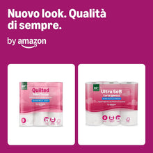 Carica l'immagine nel visualizzatore di Gallery, by Amazon, Carta Igienica Ultra Morbida, 4 Veli, 36 Rotoli (4 Confezioni da 9), 160 Strappi per Rotolo, Certificata FSC