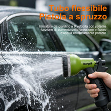 Carica l'immagine nel visualizzatore di Gallery, Ibergrif M22210 Pistola per Irrigazione 8 Modelli Regolabili, Pistola Multifunzione con Flusso D'Acqua Controllabile, La