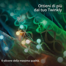 Carica l'immagine nel visualizzatore di Gallery, Twinkly MiniCaps, 100 Tappi in Silicone per Diffondere la Luce, Compatibili con Strisce Luci LED Smart, Diametro 15mm