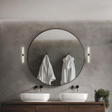 Carica l'immagine nel visualizzatore di Gallery, BRILONER - Lampada da specchio per bagno IP44, resistente agli schizzi, da parete, luce bianco caldo, 40 x 6,5 x 4,5 cm,
