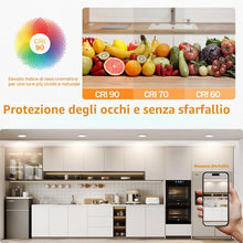 Carica l'immagine nel visualizzatore di Gallery, YindaLux Faretti Led da Incasso per Cartongesso, 5W 550LM IP44 Faretti LED Soffitto Dimmerabile, 3000K 4000K 6000K Regol