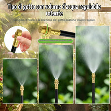 Carica l'immagine nel visualizzatore di Gallery, Sistema di irrigazione da giardino da 20 m, sistema di irrigazione automatico curvo a 360°, sistema di irrigazione a goc