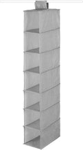 Carica l'immagine nel visualizzatore di Gallery, Compactor Organizer da Appendere, Grigio, 15 x 30 x 105 cm