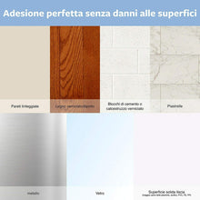 Carica l'immagine nel visualizzatore di Gallery, Command Ganci Medi Trasparenti Adesivi, 2 Ganci e 4 Strisce - Accessori Salvaspazio senza Forare il muro, Tenuta: 900g