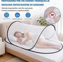 Carica l'immagine nel visualizzatore di Gallery, Zanzariera, 200 x 80 x 56 cm, Zanzariera Pop-Up, Tenda Da Campeggio Portatile E Tenda Protettiva Contro Gli Insetti Per 