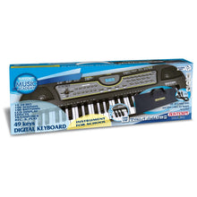 Carica l'immagine nel visualizzatore di Gallery, Bontempi | MelodyTouch - Tastiera Digitale a 49 Tasti con Accessori Completi per un'Esperienza Musicale Conveniente, 588x200x65 mm