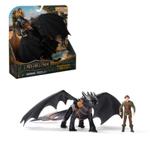 Carica l'immagine nel visualizzatore di Gallery, DreamWorks Dragons, Dragon Trainer, Sdentato e Hiccup, Drago e Vichingo, Giocattoli per Bambini, 4+ Anni