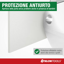 Carica l'immagine nel visualizzatore di Gallery, ATHLON TOOLS 2 Protezioni delle pareti del Garage FlexProtect, Lunghe 2 m ciascuna, Protezione Estremamente Spessa per Il Bordo della portiera di autovetture, autoadesiva, Idrorepellente