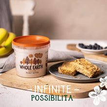 Carica l&#39;immagine nel visualizzatore di Gallery, Whole Earth Crema di Arachidi Cremoso, Crema Spalmabile, Fonte Naturale di Proteine Vegetali, Senza Glutine, Vegan, Confezione da 1kg