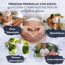 Carica l'immagine nel visualizzatore di Gallery, Fermenti Lattici Probiotici per Intestino 120 Miliardi UFC 30 Ceppi Batterici | Probiotici e Prebiotici con Lactobacillu