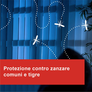 Vape, Elettroemanatore Liquido Mosche-Zanzare e Ricarica Liquida 480 ore, Antizanzare Elettrico, Protezione contro le zanzare Comuni, Tigre e Mosche,22 ml