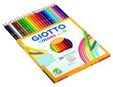 Carica l'immagine nel visualizzatore di Gallery, Pastelli colorati Giotto Colors Smile - 24 pezzi
