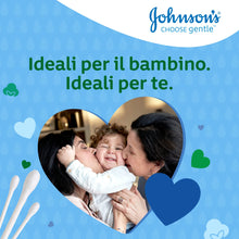 Carica l'immagine nel visualizzatore di Gallery, Johnson's Baby Cotton Fioc Neonato e Adulto Morbidi e Delicati, 100 Pezzi
