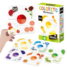 Carica l'immagine nel visualizzatore di Gallery, HEADU - Colorito Montessori - Riconosci e Associa i Colori! | Gioco Educativo Bambini 2 3 4 Anni, Giochi Montessori, Gio