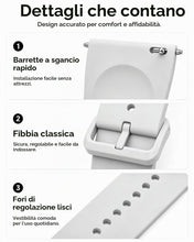 Carica l'immagine nel visualizzatore di Gallery, Cinturini 22mm Silicone per Redmi Watch 5 Lite/Active e altri