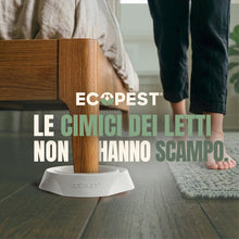 Carica l'immagine nel visualizzatore di Gallery, ECOPEST Trappole per Cimici dei Letti – Confezione da 8 | Trappole Intercettatori Bed Bug Blocker (PRO) (Bianca) | Monit