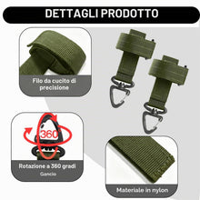 Carica l'immagine nel visualizzatore di Gallery, 2 Pezzi Porta Guanti Cinturone, Portaguanti Cinturone Fibbia, Nylon Guanto Supporto Clip per Guanti da Lavoro in Nylon, 