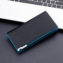 Carica l'immagine nel visualizzatore di Gallery, Generico Portafoglio Lungo Uomo - Elegante, Slim con Porta Soldi, Nostro Portafoglio Uomo Verticale e Capiente con Portatessere Uomo, Integrato per Lo Stile.