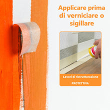 Carica l'immagine nel visualizzatore di Gallery, Nastro Carta 24 mm x 50 m, Mascheratura e Verniciatura Professionale