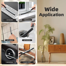 Carica l'immagine nel visualizzatore di Gallery, Sxhyf Spazzole Per Pulire - Spazzola Pulizia Casa, Spazzola Per Pulizia Di Gap Multifunzionale, Strumenti Di Pulizia Per Uso Domestico, Casa, Cucina, Bagno, Finestra (Nero)