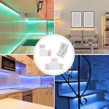 Carica l'immagine nel visualizzatore di Gallery, Sumind 35 Pezzi Connettori per Strisce LED 5 Pin, 10 mm