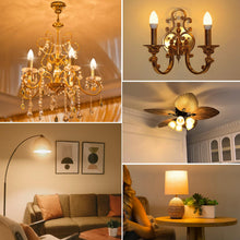 Carica l'immagine nel visualizzatore di Gallery, Lampadina LED a Candela E14, Classe energetica A, Lampadina LED E14 a Risparmio Energetico, Bianco Caldo 3000K, 2W, Lamp