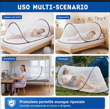 Carica l'immagine nel visualizzatore di Gallery, Zanzariera, 200 x 80 x 56 cm, Zanzariera Pop-Up, Tenda Da Campeggio Portatile E Tenda Protettiva Contro Gli Insetti Per 
