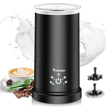 Carica l'immagine nel visualizzatore di Gallery, NWOUIIAY Montalatte Elettrico, 5 in 1 Cappuccinatore Elettrico 600W, 350ML, Macchina per Schiuma di Latte Calda e Fredda, Montalatte Silenzioso per Cappuccino Macchiato Caffè Latte e Cioccolata Calda