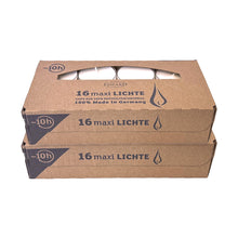 Carica l'immagine nel visualizzatore di Gallery, EDZARD 32 Candele tealight grandi (Ø 54 mm), involucro in plastica