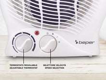 Carica l'immagine nel visualizzatore di Gallery, BEPER P203TER202 Termoventilatore, 2000W, 2 Potenze selezionabili, Termoventilatore compatto con Termostato regolabile, 