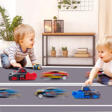 Carica l&#39;immagine nel visualizzatore di Gallery, TOYABI 21 pezzi Macchinine per Bambini Set, 10 Macchinine Metallo con Lanciatore/Blocco Stradale/Tappeto da Gioco per Bambini/Borsa per il Trasporto, Ragazzi e Ragazze 2, 3, 4 Anni e Più