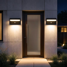 Carica l'immagine nel visualizzatore di Gallery, Lampada solare da esterno con rilevatore di movimento, 4 modalità di illuminazione solare LED, impermeabile IP65, 3000 K