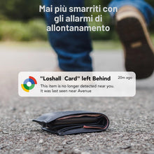 Carica l'immagine nel visualizzatore di Gallery, 2026 Nuovo (solo Android) Smart Bluetooth Wallet Tracker Card Thin 2.5 mm, 6 Anni Batteria, IP68 Impermeabile,Bluetooth 