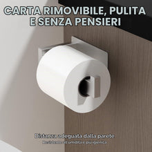 Carica l'immagine nel visualizzatore di Gallery, Auxmir Porta Carta Igienica 2 Pz Acciaio Inox 304, Portarotolo Carta Igienica Adesivo, Antiruggine, Senza Foratura per B