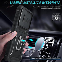 Carica l'immagine nel visualizzatore di Gallery, LeYi Cover per Samsung A55 5G con Vetro Temperato [2 Pack](Nero)