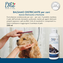 Carica l&#39;immagine nel visualizzatore di Gallery, Pet Love Balsamo Profumato Districante Scioglinodi per Cani – Azione Districante e Nutriente – 250 ml