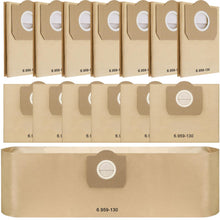 Carica l'immagine nel visualizzatore di Gallery, 14 Pezzi Sacchetti Polvere per Kärcher WD3 6.959-130.0, Compatibile con Kärcher WD3 1629, MV3 A2201, A2204, A2504, A2554