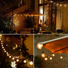 Carica l'immagine nel visualizzatore di Gallery, Luci Solari da Fata per Esterno, 3,5 m, 10 Lampadine Solari per Esterno, Luci da Fata, 8 Modalità, Luci Solari Impermeab