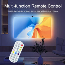Carica l'immagine nel visualizzatore di Gallery, TV LED luci 3M cambiando sincrono con TV immagine TV retroilluminazione TV con sensore AR musica sincronizzazione App RG