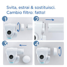 Carica l&#39;immagine nel visualizzatore di Gallery, BRITA Filtro acqua rubinetto ON TAP V-MF (600L) - Riduce cloro, PFAS, 99,99% di batteri, microparticelle e metalli - per acqua buona e sicura da bere
