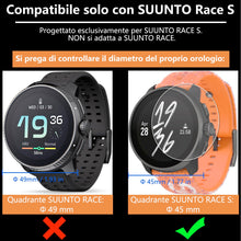 Carica l'immagine nel visualizzatore di Gallery, LUSEE 3 Pezzi Vetro Temperato per Suunto Race S Pellicola Protettiva [Anti graffio] [durezza 9H] [Chiaro HD] Vetrino Pro