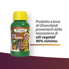 Carica l'immagine nel visualizzatore di Gallery, Olio di Neem - insetticida naturale Concentrato - biologico solubile in acqua (100 ml)