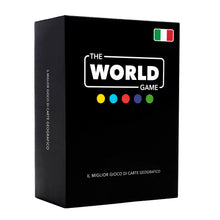Carica l'immagine nel visualizzatore di Gallery, The World Game Gioco di Carte Geografia - Gioco da Tavolo Educativo per Bambini, Famiglie e Adulti - Giochi di Società p