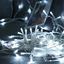 Carica l'immagine nel visualizzatore di Gallery, NEXVIN Luci Albero di Natale Bianco Freddo 20M 200LED Catena Luminosa con 8 Modalità, Funzione Timer e Memoria, Collegabile, Luci Natalizie da Esterno ed Interno, Cavo Trasparente